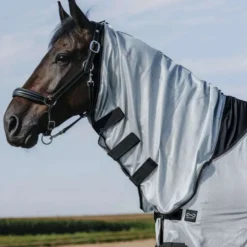 Riding World Vliegendeken Belly Mesh Combo Grijs