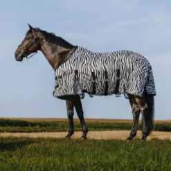 Riding World Vliegendeken Belly Mesh Zebra