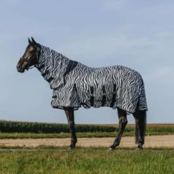 Riding World Vliegendeken Belly Mesh Combo Zebra