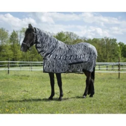 Riding World Vliegendeken Combo Zebra