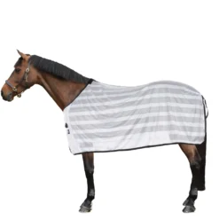 Riding World Vliegendeken Mesh Wit