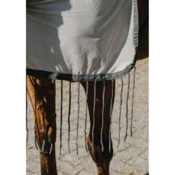 Riding World Vliegenuitrijdeken Mesh Grijs
