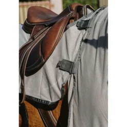 Riding World Vliegenuitrijdeken Mesh Grijs