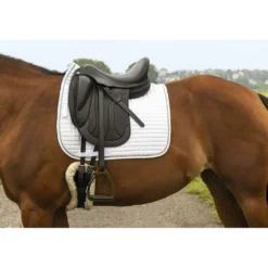 Riding World Zadeldekje Girly Dressuur Wit