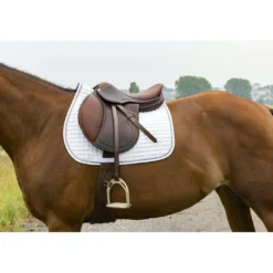 Riding World Zadeldekje Girly Wit