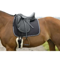 Riding World Zadeldekje Girly Dressuur Zwart