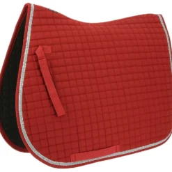 Riding World Zadeldekje Girly Rood