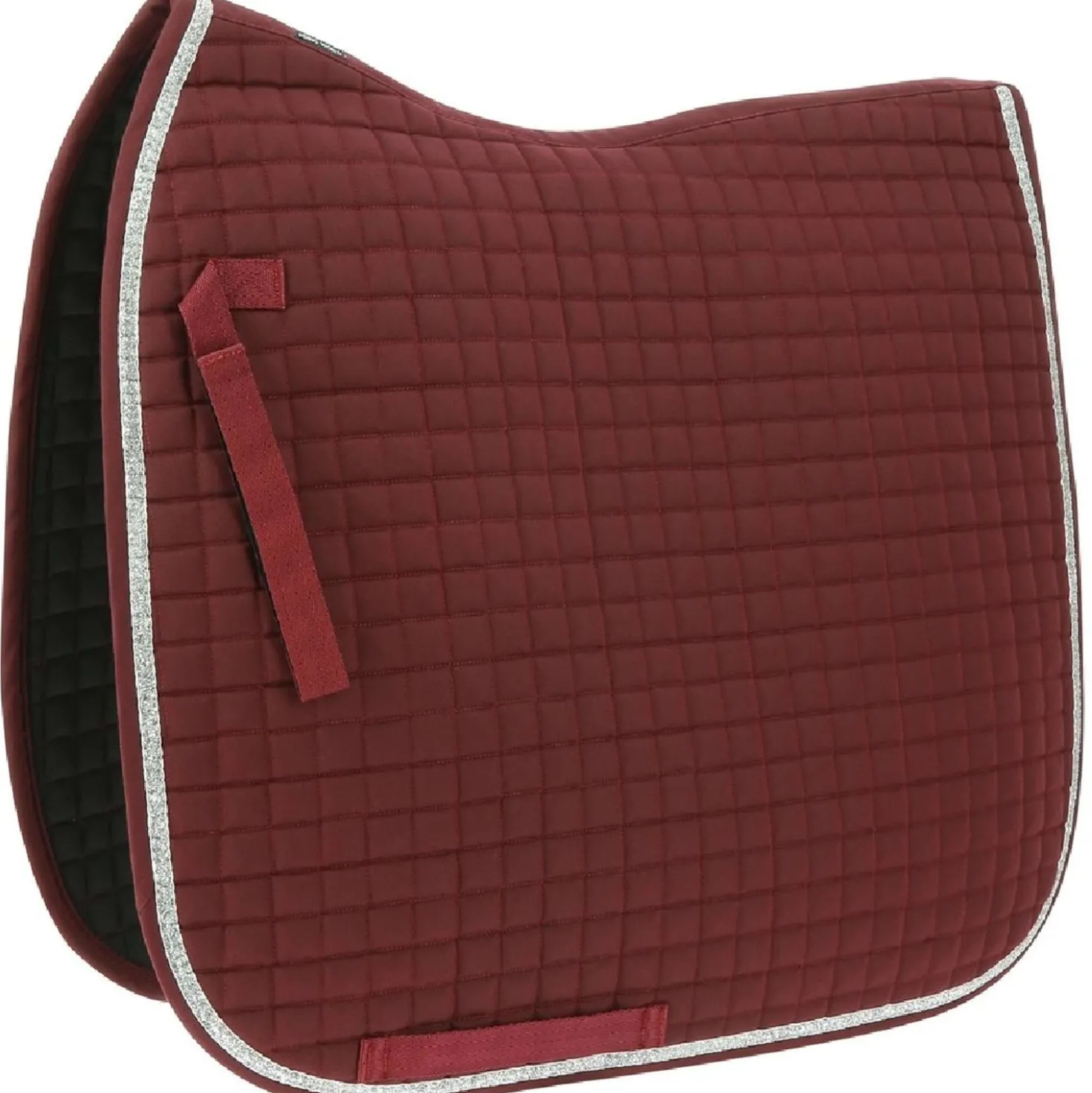 Riding World Zadeldekje Girly Dressuur Bordeaux