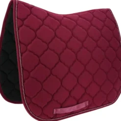 Riding World Zadeldekje Rope Dressuur Bordeaux