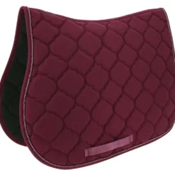 Riding World Zadeldekje Rope Bordeaux