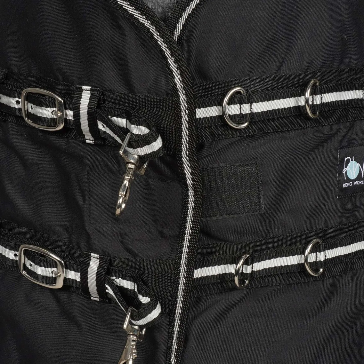 Riding World Zomerdeken Brillante Zwart