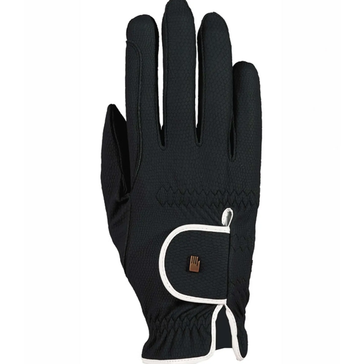 Roeckl Rijhandschoenen Lona Roeck-Grip Lining Zwart/Wit