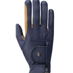 Roeckl Rijhandschoenen Malta Navy/Caramel