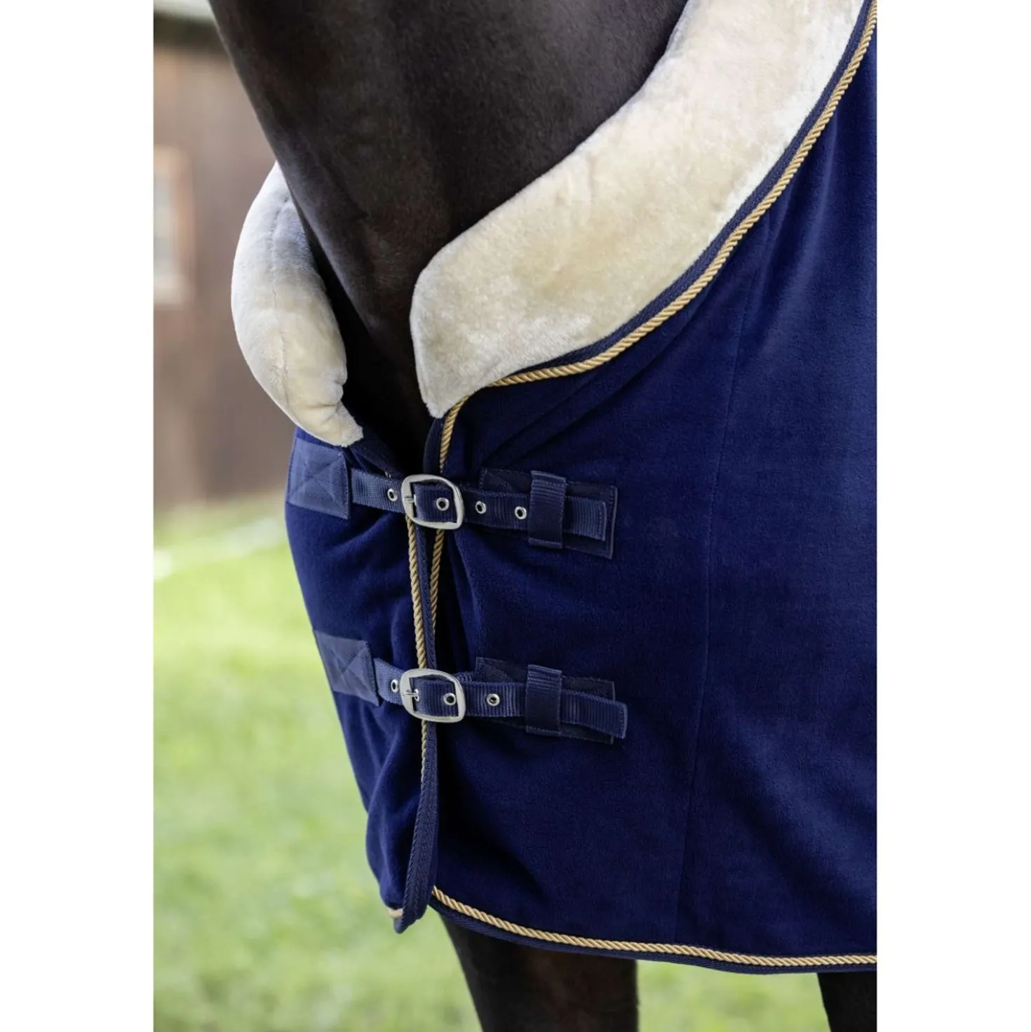 RugBe by Covalliero Fleecedeken Royal Navy