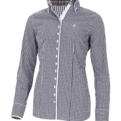 Schockemöhle Blouse FDL Eleonora London B Wit/Zwart