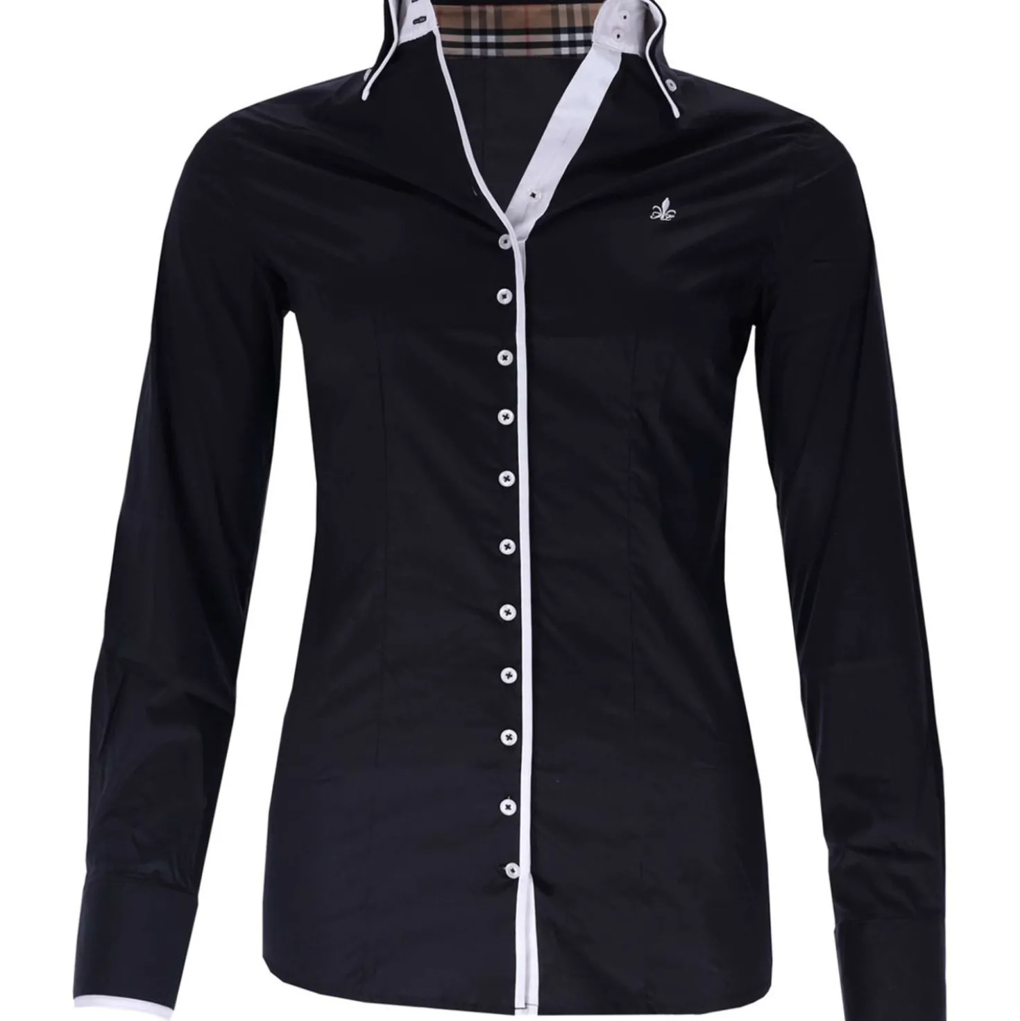 Schockemöhle Blouse FDL Sawyer London B Zwart