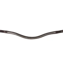 Schockemöhle Frontriem Clincher Select Wave Espresso/Zilver