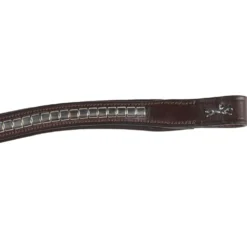 Schockemöhle Frontriem Clincher Select Wave Espresso/Zilver