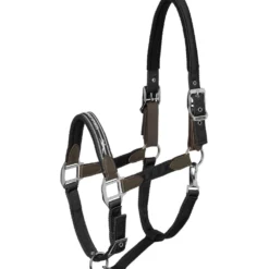 Schockemöhle Halster Memphis Safety Nylon Zwart