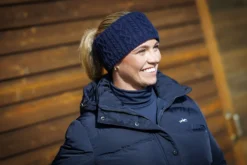 Schockemöhle Hoofdband Braided Donker Navy