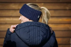 Schockemöhle Hoofdband Braided Donker Navy