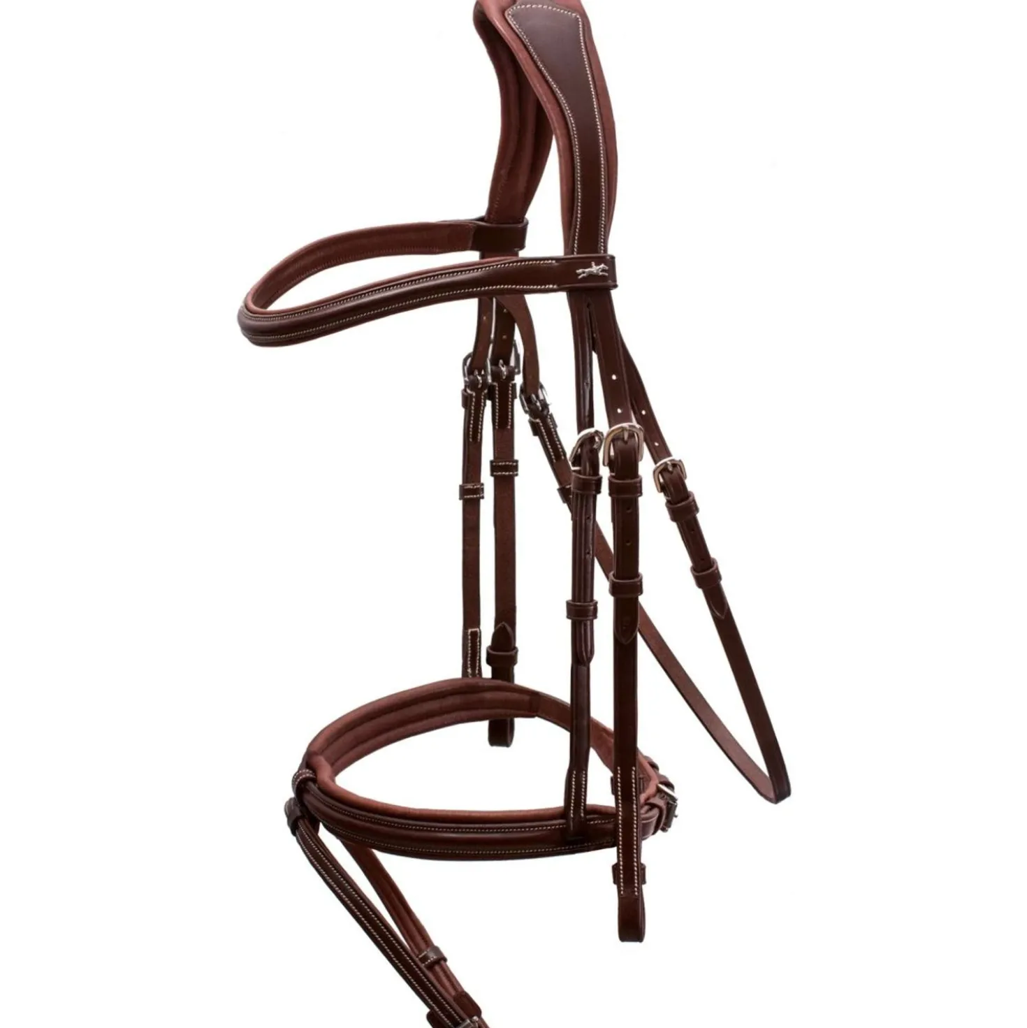 Schockemöhle Hoofdstel Premium sports Tokyo Select Royal/Oak/Cream/Zilver