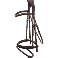 Schockemöhle Hoofdstel Premium sports Tokyo Select Espresso/Zilver