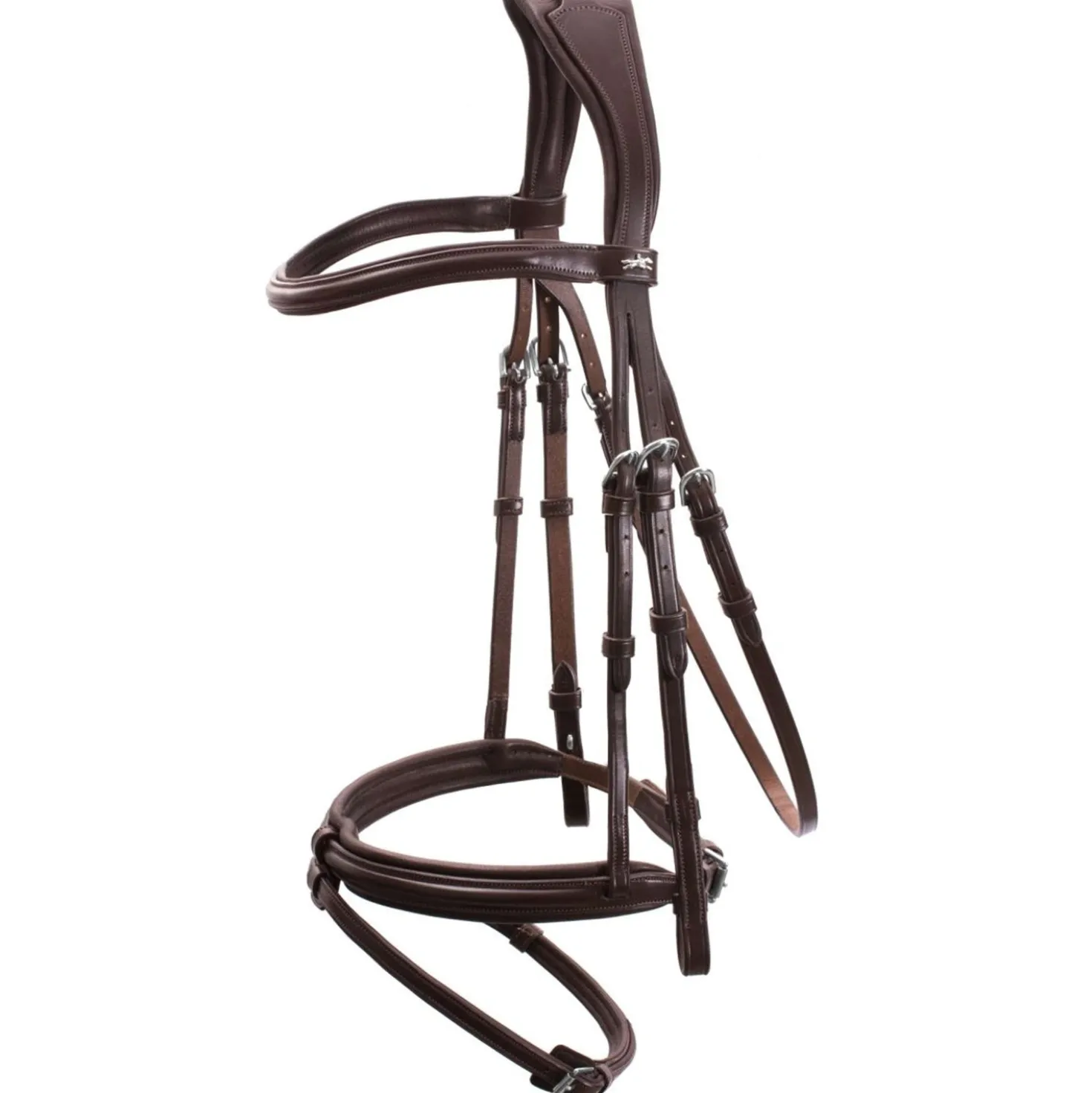 Schockemöhle Hoofdstel Premium sports Tokyo Select Espresso/Zilver
