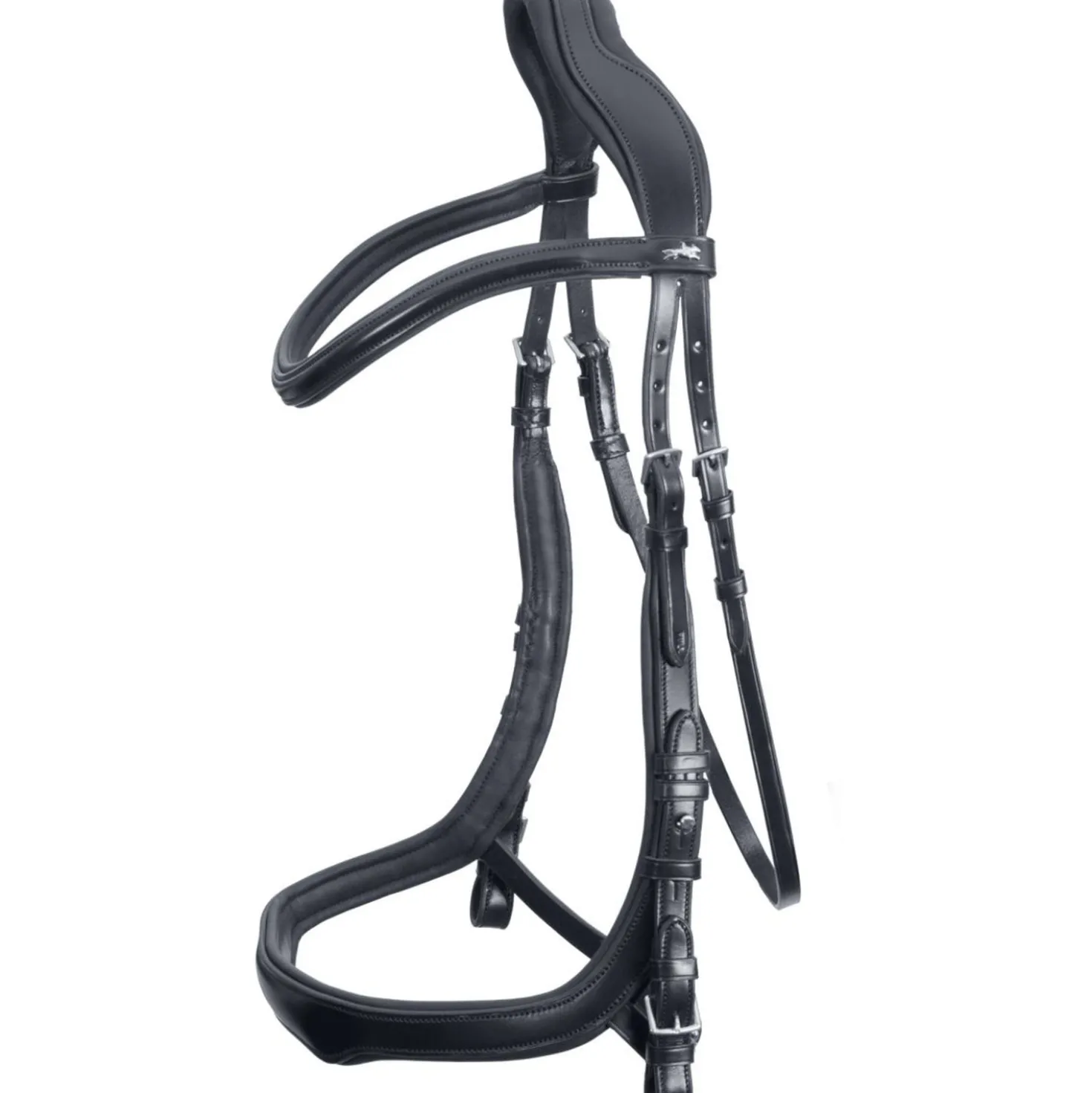 Schockemöhle Hoofdstel Premium sports Equitus Delta Zwart/Zilver