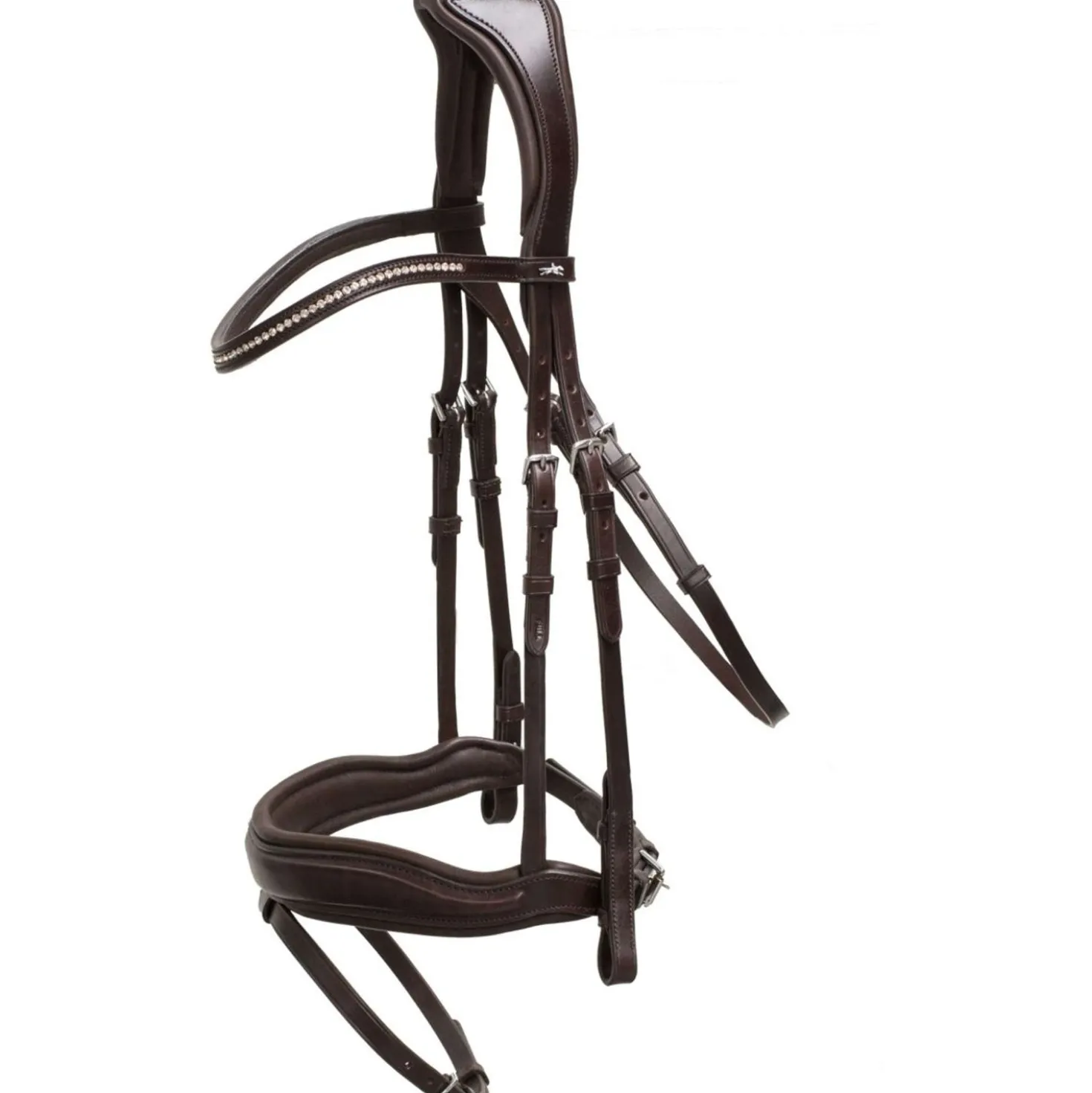 Schockemöhle Hoofdstel Premium sports Concord Espresso/Zilver