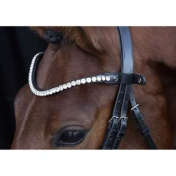 Schockemöhle Hoofdstel Siena Zwart/Zilver