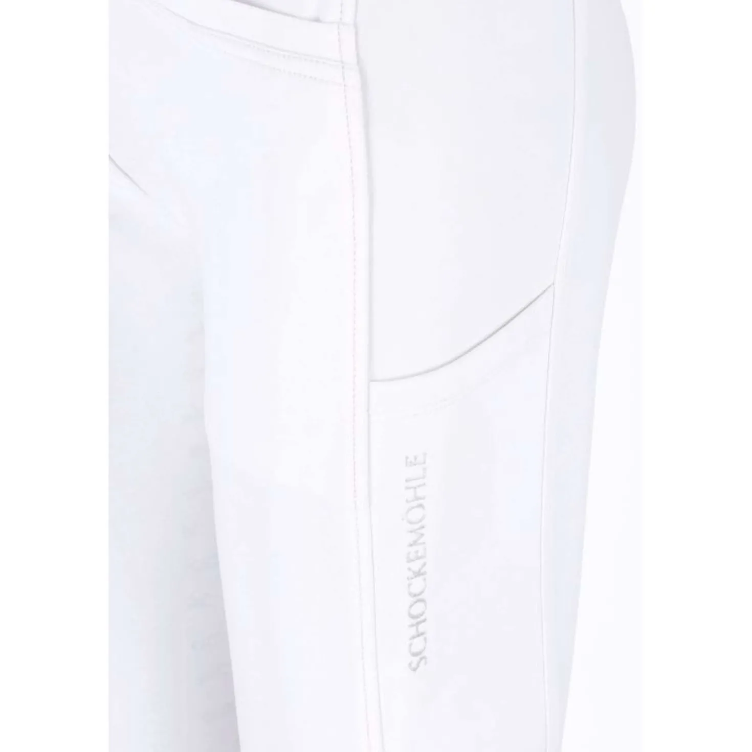 Schockemöhle Rijbroek SPCarola Full Grip Optical White
