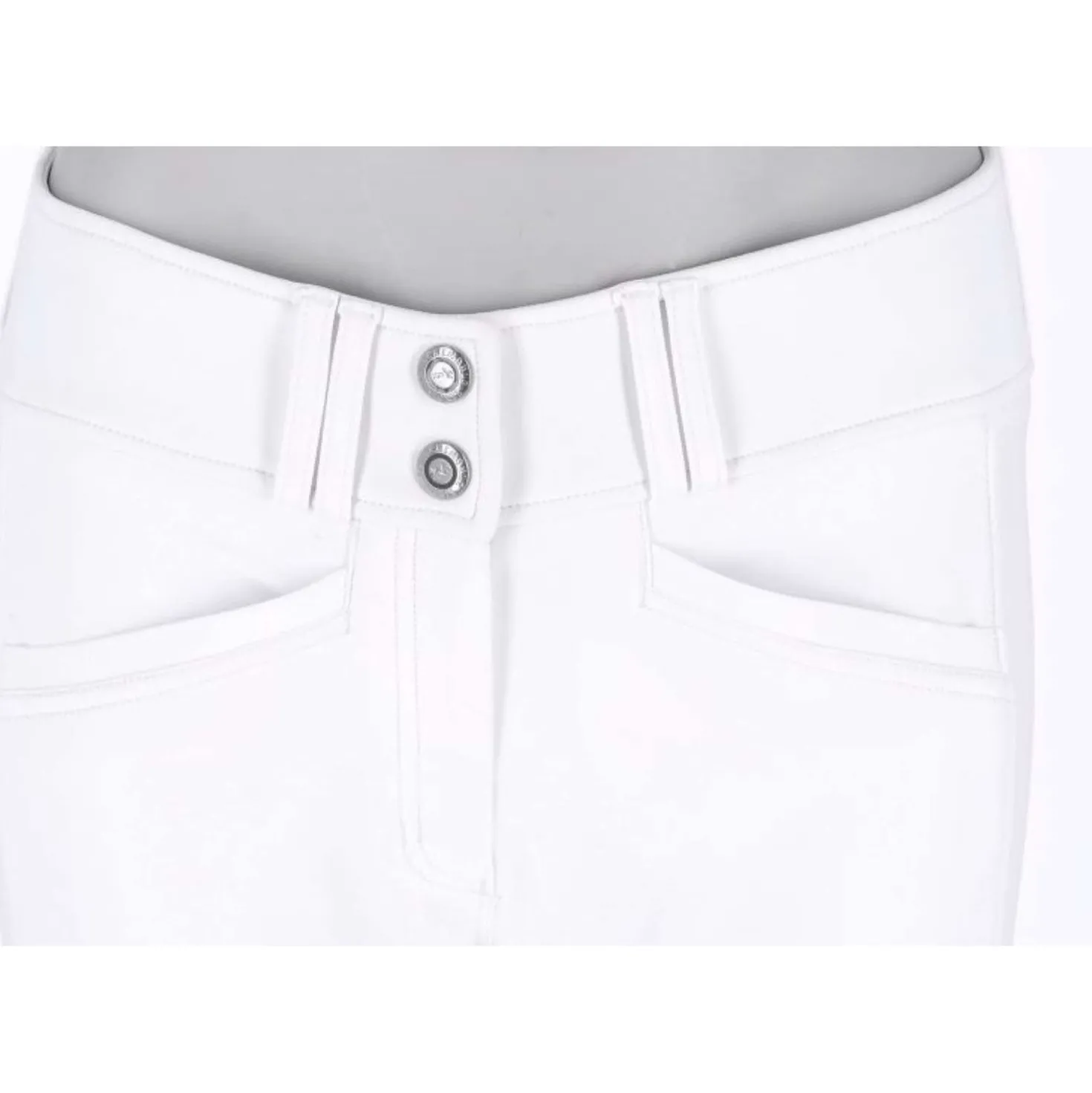 Schockemöhle Rijbroek SPCarola Full Grip Optical White