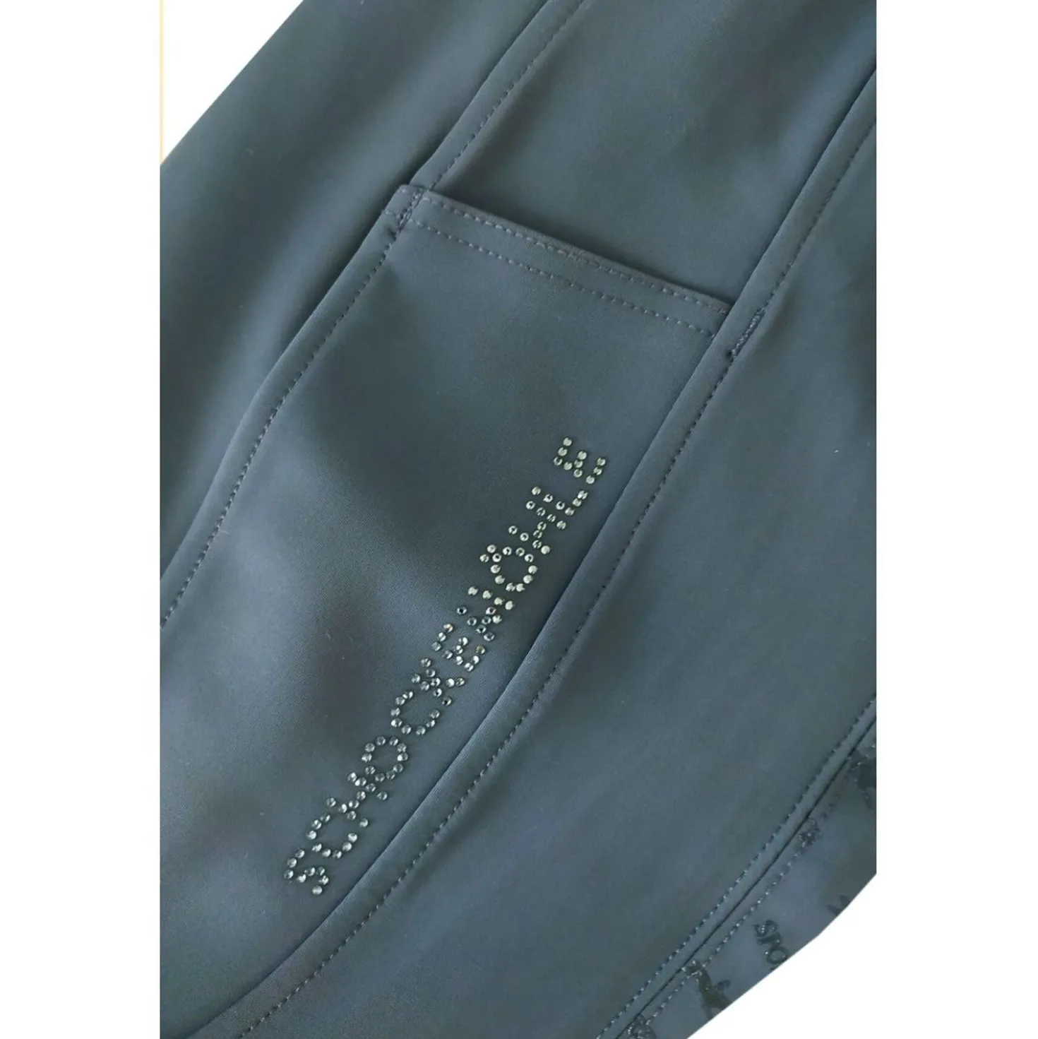 Schockemöhle Rijbroek Victory Full Grip Graphite