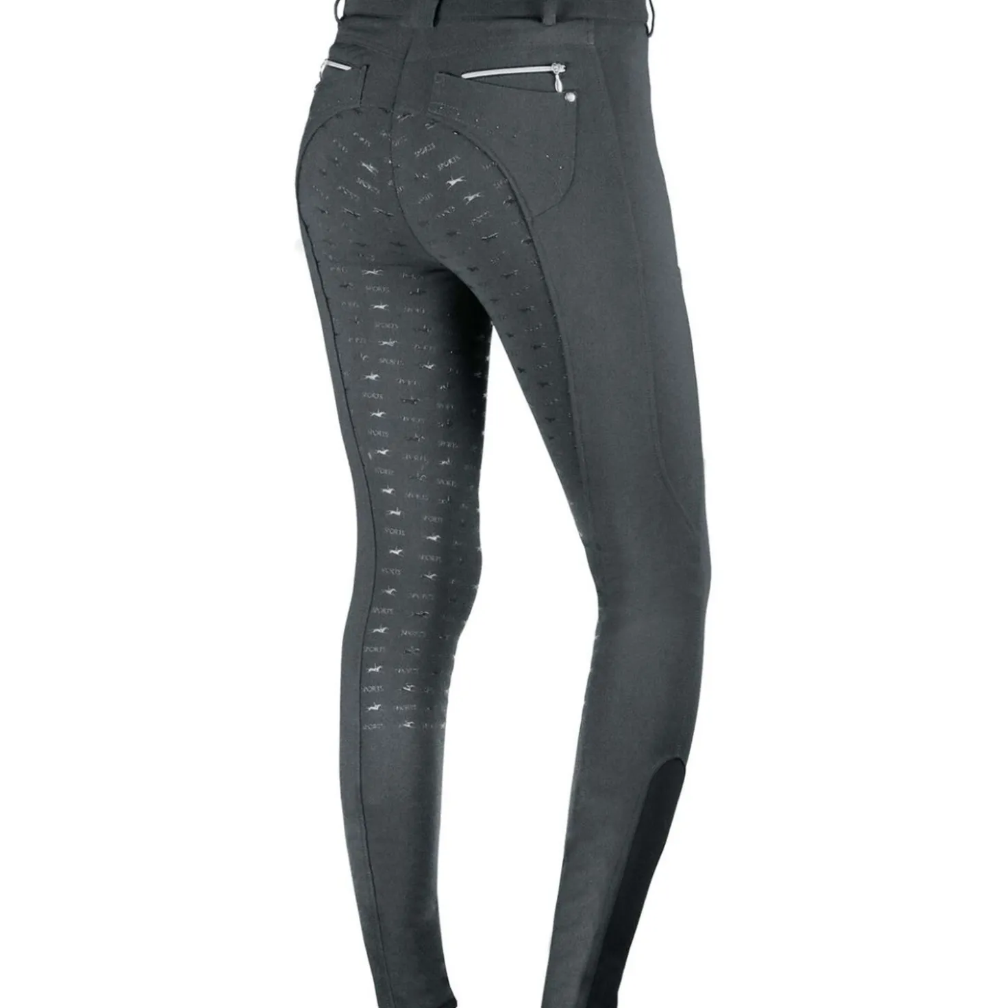 Schockemöhle Rijbroek Victory Full Grip Graphite