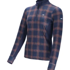 Schockemöhle Shirt SPXandra Navy Check