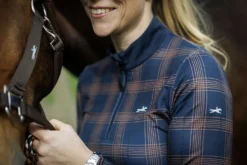 Schockemöhle Shirt SPXandra Navy Check