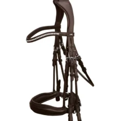 Schockemöhle Stang en Trens Hoofdstel Classic Line Venice Espresso/Zilver