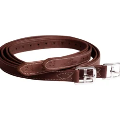 Schockemöhle Stijgbeugelriemen Chantilly Royal/Oak/Cream/Zilver