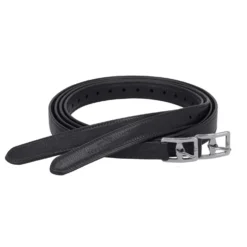 Schockemöhle Stijgbeugelriemen Colorado Soft Zwart/Zilver