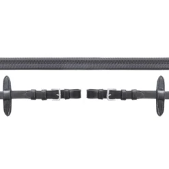 Schockemöhle Teugels Neo Line Rubber Zwart/Zilver