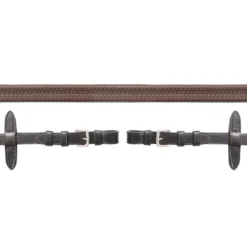 Schockemöhle Teugels Neo Line Rubber Bruin/Zilver