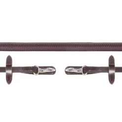 Schockemöhle Teugels Neo Line Rubber Clip Bruin/Zilver
