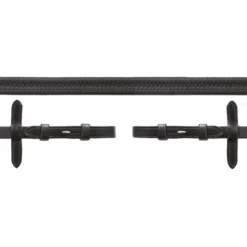 Schockemöhle Teugels Rubber Zwart/Zilver