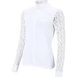 Schockemöhle Wedstrijdshirt SPAlicia Lange mouwen Optical White