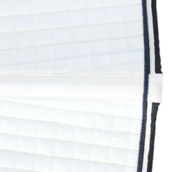 Schockemöhle Zadeldekje Neo Star Springen Wit/Navy