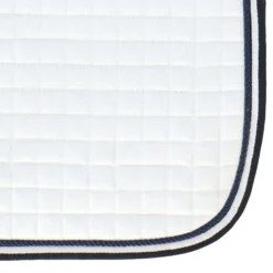 Schockemöhle Zadeldekje Neo Star Springen Wit/Navy