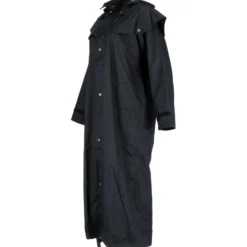 Scippis Black Roo Stockman Coat Zwart