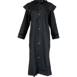 Scippis Black Roo Stockman Coat Zwart