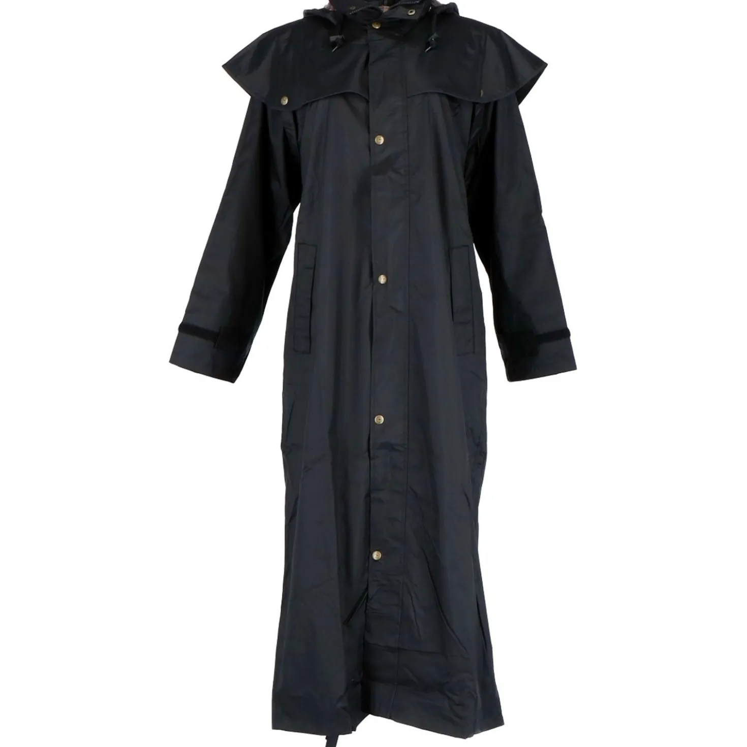 Scippis Black Roo Stockman Coat Zwart